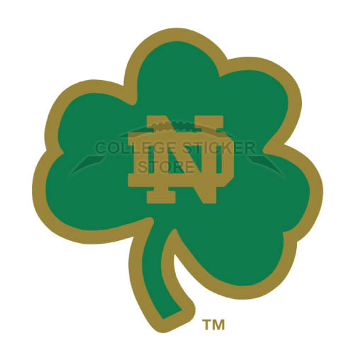 Personal Notre Dame Fighting Irish Iron-on Transfers (Wall Stickers)NO.5720